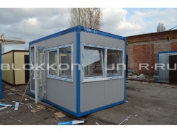 Блок-контейнер 4м, проходная, г.Ставрополь в Троицком