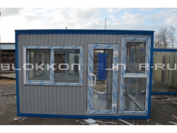 Блок-контейнер 4м, проходная, г.Ставрополь в Троицком