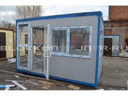 Блок-контейнер 4м, проходная, г.Ставрополь в Троицком