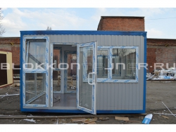 Блок-контейнер 4м, проходная, г.Ставрополь в Троицком