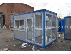 Блок-контейнер 4м, проходная, г.Ставрополь в Троицком